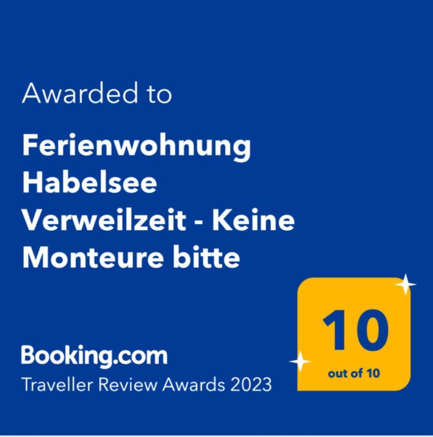 Ferienparadies Verweilzeit - Keine Monteure Oder Jugendgruppen 오헨베크 외부 사진